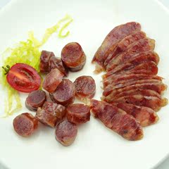 四川特产川味腊肠腊肉 手工自制广式香肠 广味腊肠  咸甜味1斤