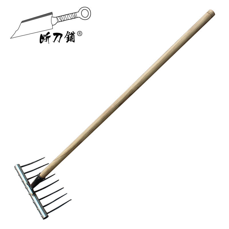 断刀铺园艺耙子平底耙园艺八齿铁耙