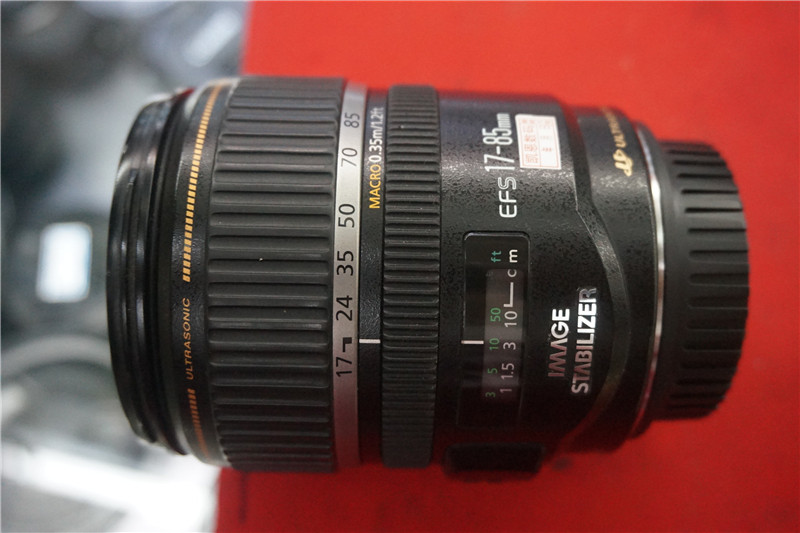 96新 佳能ef-s 17-85mm f/4-5.6 is usm 二手单反变焦镜头