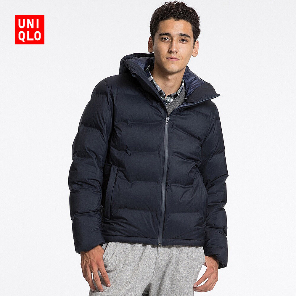 男装 无缝羽绒连帽外套 172992 优衣库uniqlo