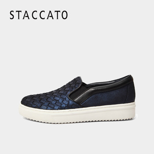 mcm新款包包圖片 STACCATO 思加圖春季新款樂福鞋平底舒適女單鞋9UI24AM6 mcm新款