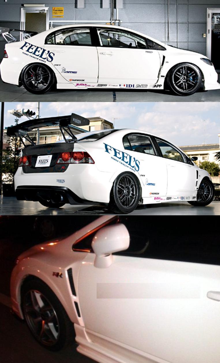 高品质FD2思域TYPE R\思铭改装Feel's款开孔叶子板(CIVIC\FEELS|ruв категории автомобиль/товаров/аксессуары/переоснащение, автозапчасти, 叶子板 - от Buy2taobao.com для оказания профессиональной услуги покупки агента Taobao