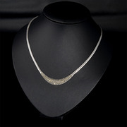 Very simple silver necklace Angel Thai Korean fashion elegant Joker clavicle chain necklace