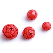 Lotus loose beads dingzhu cinnabar waist beads 108 beads bracelet DIY bracelets Xingyue vajra Bodhi accessories