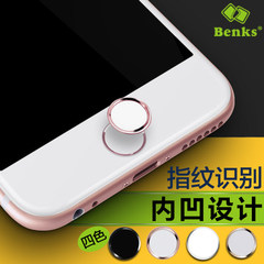 benks iphone7plus按键贴苹果5s指纹识别6s手机ipad金属home贴膜7