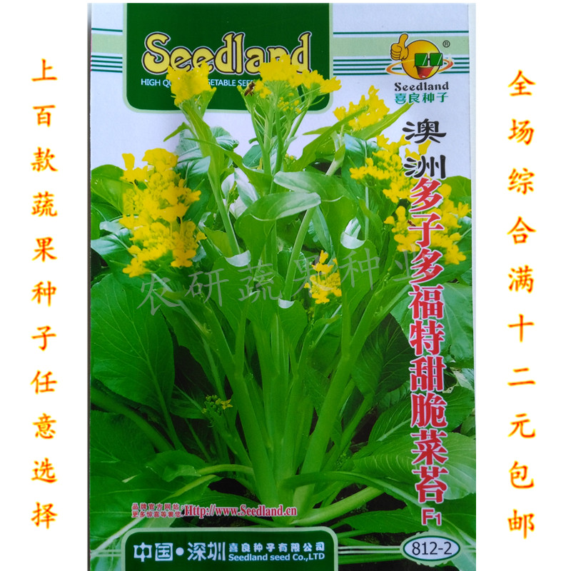 高产澳洲 多子多福菜心种子15克装菜籽高产 阳台庭院大田农场种植在类目 鲜花速递/花卉仿真/绿植园艺, 花卉/蔬果/草坪种子(新), 家庭园艺种子中 - 来自Buy2taobao.com提供专业的淘宝代购服务