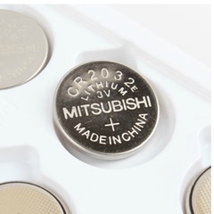 0.01 Mitsubishi电池 三菱cr2032纽扣电池3.0v  单个装