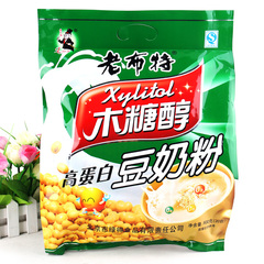 豆奶粉 食品 高蛋白奶粉 老布特木糖醇高蛋白豆奶粉600g