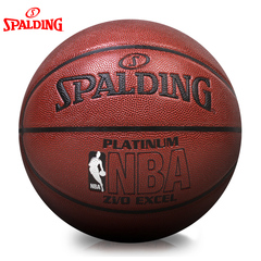 Spalding斯伯丁NBA Logo铂金7#篮球NBA比赛用球室内外场地74-605Y