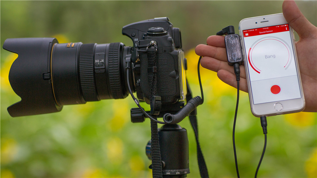 小豆智能延时摄影快门线佳能5D2\/3单反相机B