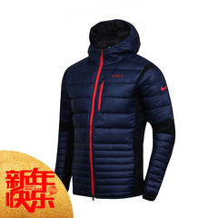 NIKE/耐克 秋冬 詹姆斯男子保暖连帽羽绒服 夹克外套 682789-010