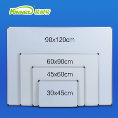 精耐特 磁性白板留言板写字板广告宣传教学挂式白板30*45cm