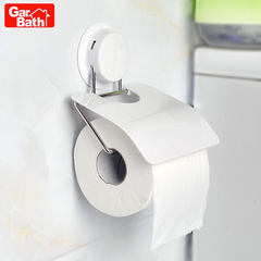 嘉宝厕纸盒 厕所卷纸架 创意吸盘纸巾架 卫生间浴室防水卫生纸盒