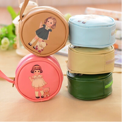 创业韩版零钱包洋娃娃女孩收纳包仿皮圆形零钱包可爱随手包手拎包|msdalam kategori bekalan perayaan/hadiah, Hadiah kreatif, dompet kreatif - dari Buy2taobao.com untuk memberikan perkhidmatan ejen Taobao profesional membeli