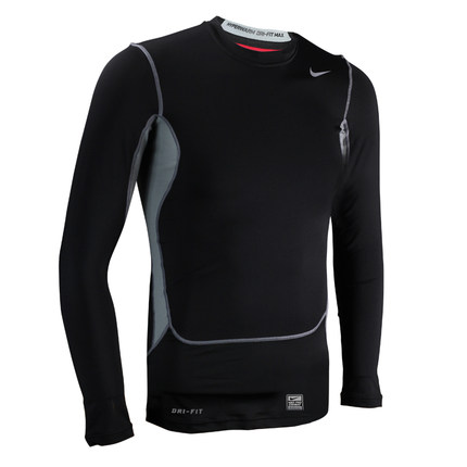 耐克 Nike PRO COMBAT 訓練 保暖 加絨版 緊身衣 532500-011 - 521935455359