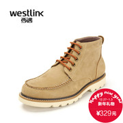 Westlink/2015 West New England daily casual winter boot laces Joker leather men boots