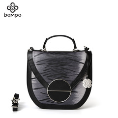 Banpo flagship store counter top 2015 new original real leather women bag folk style retro shoulder bag