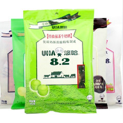 UHA悠哈特浓牛奶糖102g/袋 巧克力草莓牛奶味休闲喜糖零食品糖果