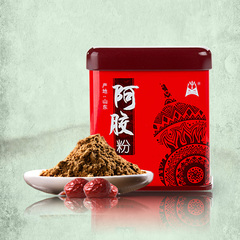 【买2送1 大枣】鸿翔阿胶粉125g 阿胶块打粉速溶阿胶粉 熬制阿胶