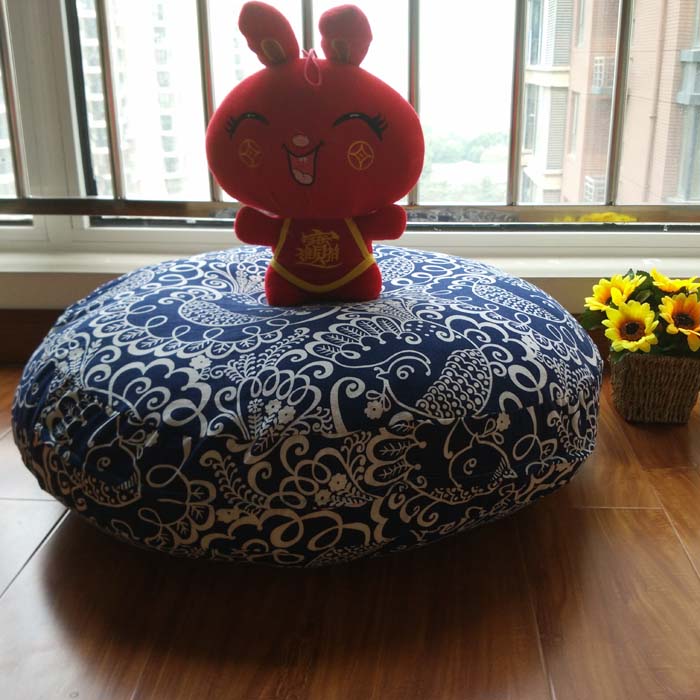 订制可拆洗棉麻复古青花吉祥鸟加厚蒲团胖子垫会所垫飘窗榻榻米垫在类目 居家布艺, 坐垫/椅垫/沙发垫, 蒲团中 - 来自Buy2taobao.com提供专业的淘宝代购服务
