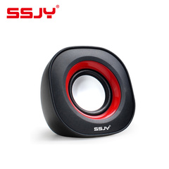 SSJY S-65A笔记本电脑音响台式小音箱手机迷你便携usb1.0单个喇叭