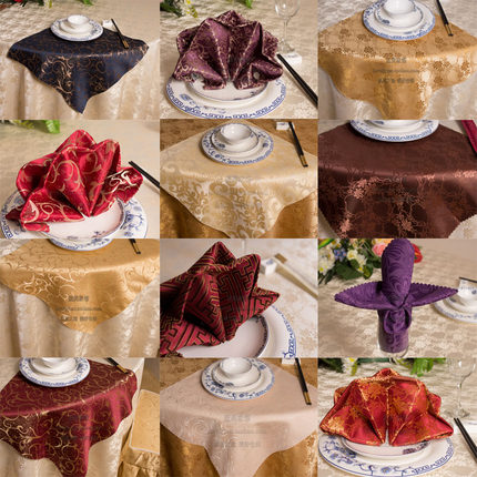 kb01 酒店饭店口布餐巾布 餐厅餐巾折花布提花口布席巾餐桌餐垫布