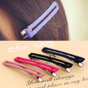 Know Connie hair bangs clip a clip Korean hairpin fabric garden roof clips side clips Korean hair jewelry