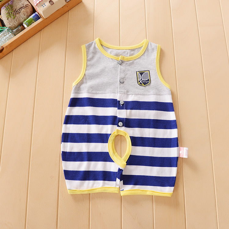 Morning infant Paradise baby Cotton climbing clothes Romper men and women baby summer Sleeveless Open file leotard 0-1 yearin the Children/Baby/Family fitted , Jumpsuit/Climbing clothes/Romper category - from Buy2taobao.com to provide professional Taobao agent buy service