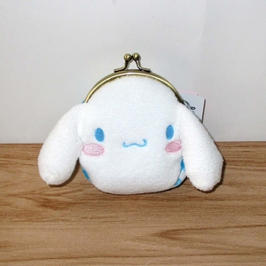 日本sanrio正品cinnamoroll玉桂狗 零钱包硬币包女包