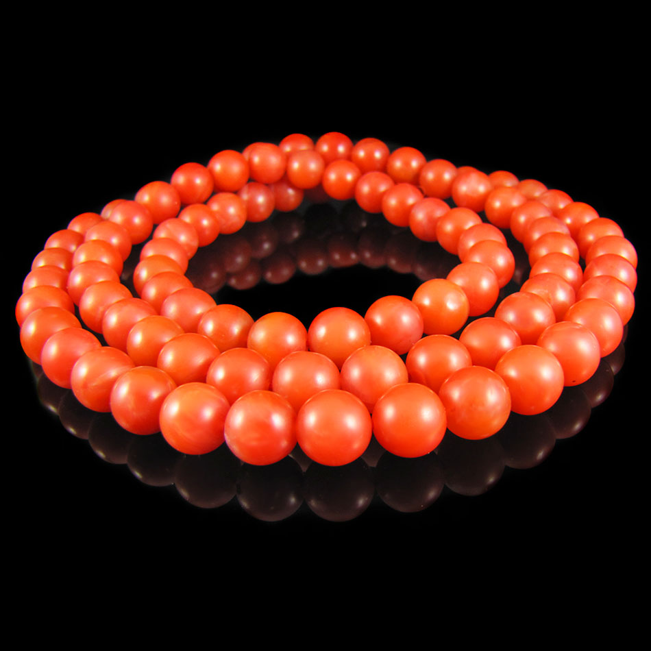 156.16克保山南红极品色泽单珠约11mm超大佛珠串