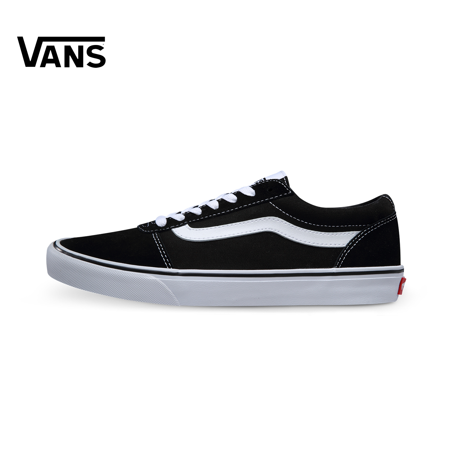 Vans/范斯黑色/白色/男款运动鞋板鞋|VN0A36EMC4R产品展示图2