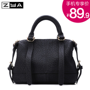 ZYA Lady bag handbag girls pillow baodan packet Boston shoulder Crossbody bag 2015 new tide