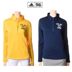 高吉正品Adidas阿迪达斯 AF0795 女士高尔夫长袖polo衫 秋冬新款