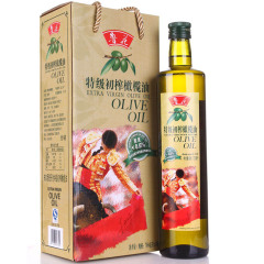 鲁花特级初榨橄榄油700ml 官方授权