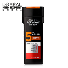 L'OREAL 欧莱雅男士火山矿物净彻去屑无硅洗发水400ml 官方正品