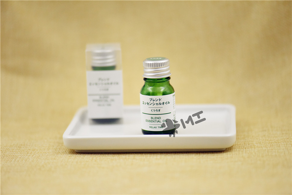 日本MUJI无印良品新版复方放松舒缓香薰精油realx time 10ML