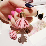 Sweet cute tassel Flower Earrings fashion wild temperament Korea Korean jewelry earring accessories new-mail