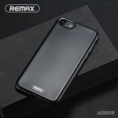 Remax苹果7 plus手机壳iPhone7保护壳防摔保护套超薄商务新款亮黑