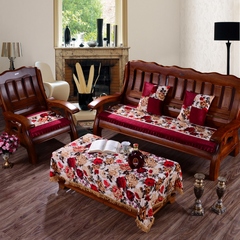皇室宠儿木沙发坐垫 加厚可拆卸硬质棉沙发垫 靠背红木实木椅垫