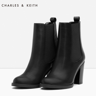 香港lv圖片及價格 CHARLES KEITH低跟及踝靴 CK1-90300304-01 冬季短筒靴子女靴 香港lv女包