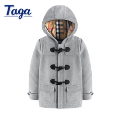 TAGA童装2016新款冬装男童外套中大童儿童英伦时尚童装外套男童