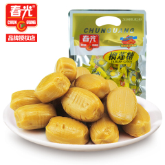 海南特产春光食品榴莲糖180g 硬质糖果浓香水果糖传统工艺制作