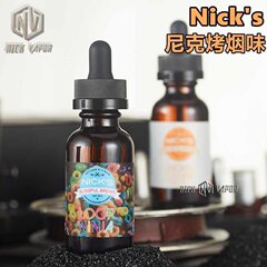 美国正品进口Nick's 尼克烤烟味电子烟烟油烟液大烟雾蒸汽烟