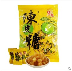 6包包邮正宗广东宏源陈皮糖 生津止渴开胃 355g/袋休闲零食