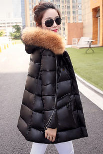 蓉朵旗舰店大码女装胖妹妹羽绒服200斤中长款加厚韩版胖mm冬装显瘦棉衣外套