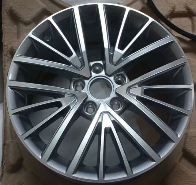 Audi A6L xe bánh xe 17 inch mô hình ban đầu nhôm hợp kim lốp tuổi nhôm vành bánh xe gửi logo bìa mâm ô tô xe hơi