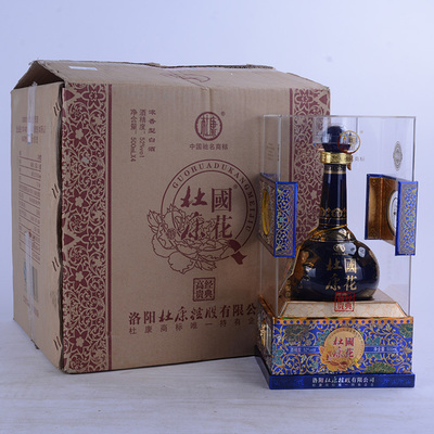 【23】2011年 杜康国花 52度 500ml*4瓶 歌德盈香