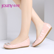 Zhuo Shini spring comfortable flat shoes women's elastic low-shallow water drilling women shoes 143152510