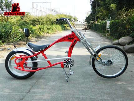 THUMBIKE正品15年新研發太子哈雷車 20寸哈雷減震叉雙碟剎自行車 - 41983684247