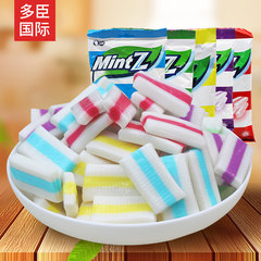 印尼进口MintZ明茨牛奶味薄荷糖3包糖果奶糖清凉糖软糖年货零食